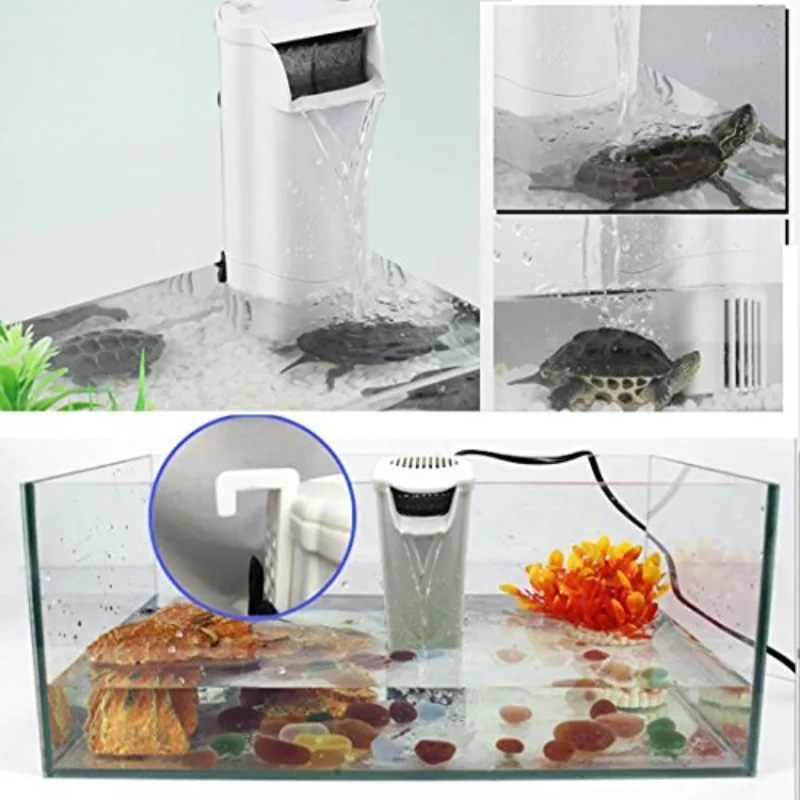 Aquarium Turtle Tank Filter Low Water Level Shallow Small 3 | PricZone Aquarium Turtle Tank Filter Low Water Level Shallow Small 3 | PricZone