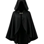 Halloween Costume Unisex Medieval Short Hooded Cape 5 | PricZone