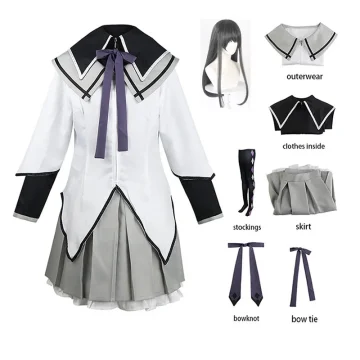 Anime Cosplay Costume Fighting Uniform Stockings Akemi 1 | PricZone