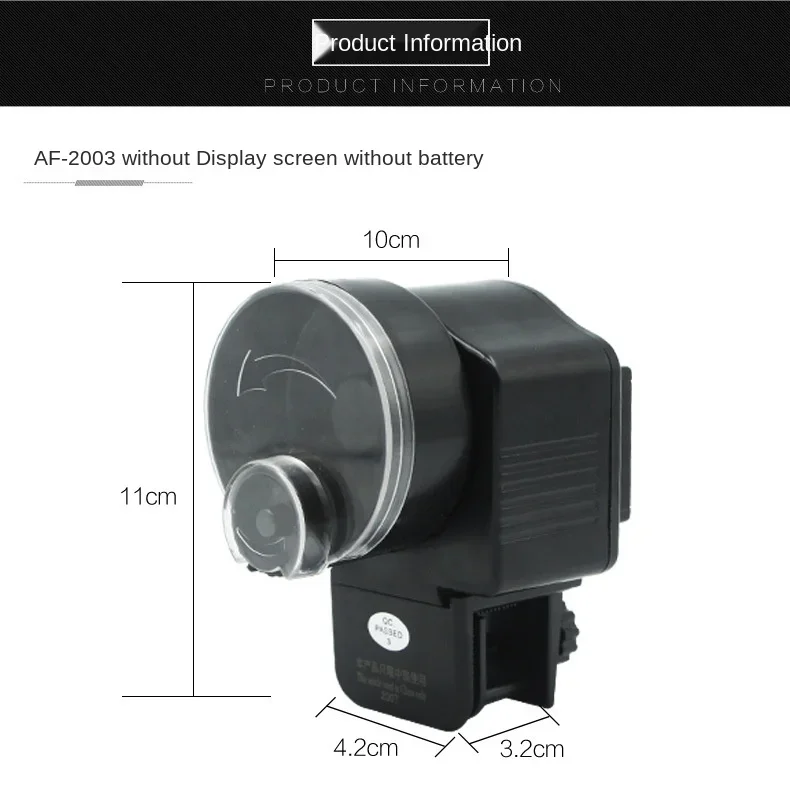 Fish Tank Aquarium Feeder Resun Ornamental Automatic 2003 12