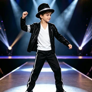 Boys Full Stage Dressing Set Including Long Sleeve Coat 1 | PricZone