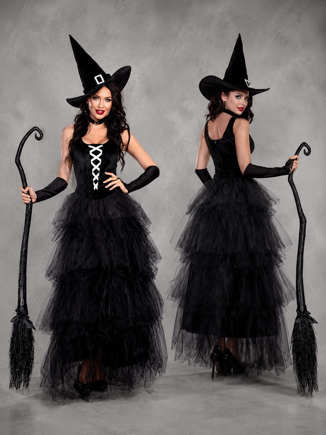 Halloween Cosplay Witch Dress Outfit for Women Sleeveless 3 | PricZone Halloween Cosplay Witch Dress Outfit for Women Sleeveless 3 | PricZone