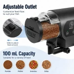 Automatic Fish Feeder 100Ml Battery Operated Programmable 1 | PricZone