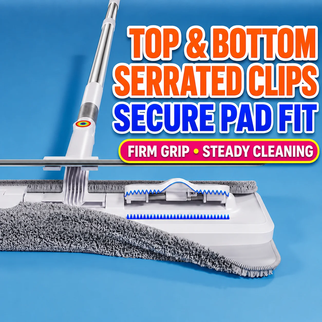 Joybos 2-In-1 Window Squeegee with 53inch Extendable Pole 16