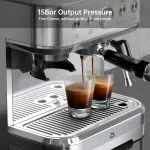 Espresso Machine with Grinder Stainless Steel 15 Bar Coffee 4 | PricZone Espresso Machine with Grinder Stainless Steel 15 Bar Coffee 4 | PricZone