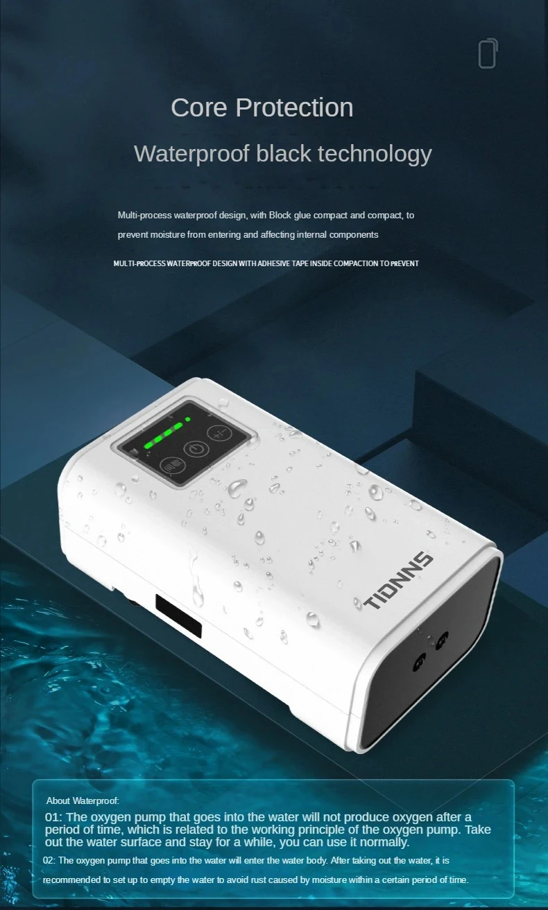Aquarium Fish Tank Oxygen Pump Charging Dual-Purpose Air 15