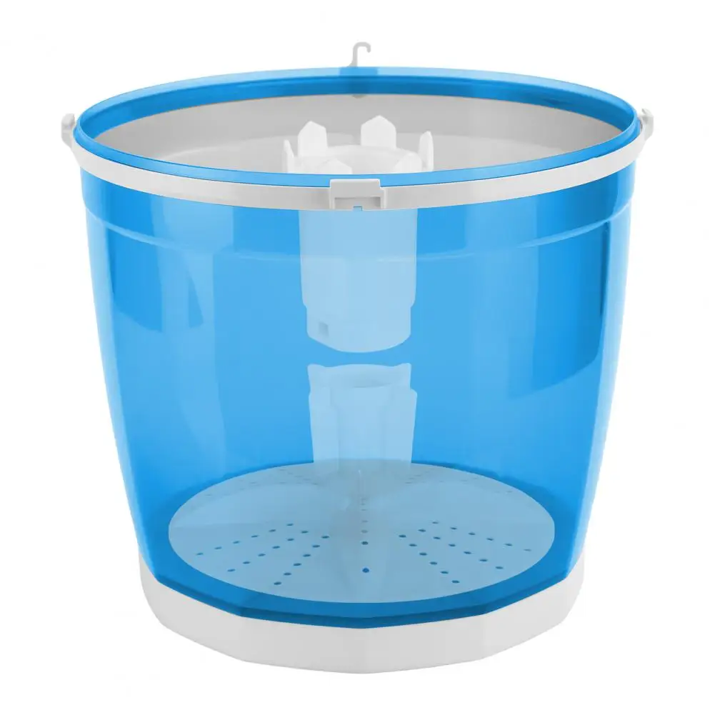 2-In-1 Manual Laundry Basket Hand-Crank Washer Spin Dryer 18