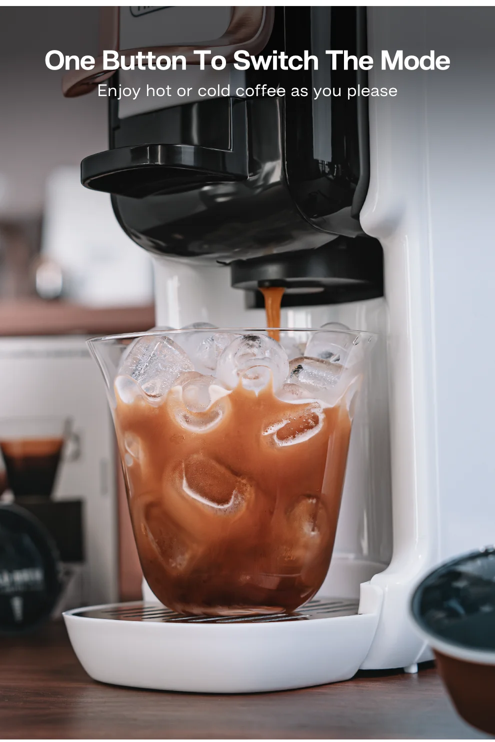 Hibrew Multiple Capsule Coffee Machine Hot/Cold Dolce Gusto 19