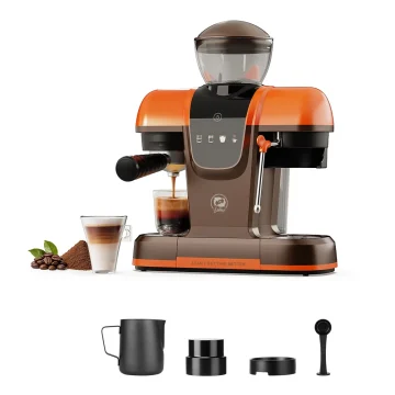 I Cafilas Semi-Automatic Espresso Machine with Grinder 1