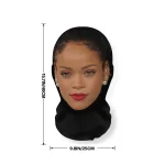 2 Pack Funny 3D Printed Realistic Celebrity Full Face Mask 7 | PricZone