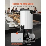 Succebuy Commercial Coffee Urn 40 Cup 6 L Hot Beverage 5 | PricZone Succebuy Commercial Coffee Urn 40 Cup 6 L Hot Beverage 5 | PricZone