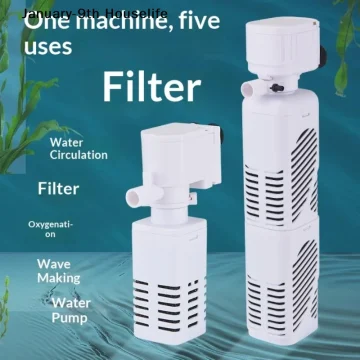 1 Set 360 Degree Ultra Quiet Energy Saving Aquarium Water 1 | PricZone