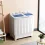 Washing Machine 20Lbs Capacity Twin Tub 2Lbs Washer