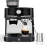 Stainless Steel Espresso Machine with Grinder 20 Bar Metal