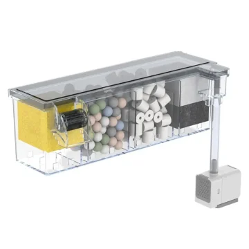 Wall Mounted Fish Tank Silent Circulating Waterfall Filter 2