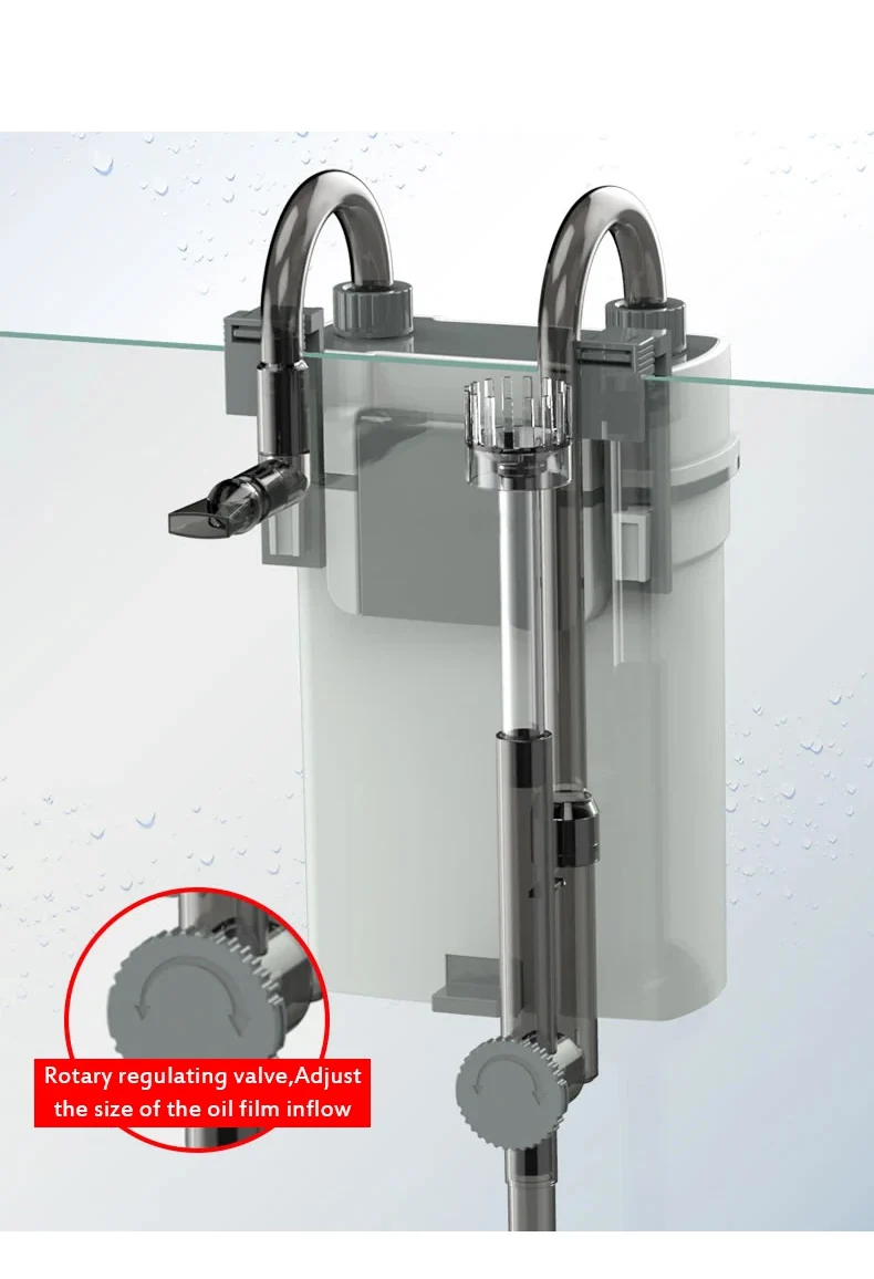 Aquarium External Oxygen Pump Fish Tank Hanging Filter 21