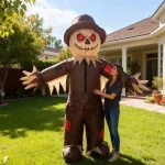 Haunted House Party Scarecrow Inflatable Costume Glowing 2 | PricZone Haunted House Party Scarecrow Inflatable Costume Glowing 2 | PricZone