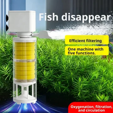 Aquarium Filter Pump Fish Tank Submersible Quiet Air 1