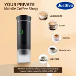 Justevo Espresso Machine 3In1 Travel Coffee Maker 2 | PricZone Justevo Espresso Machine 3 In 1 Travel Coffee Maker 2 | PricZone