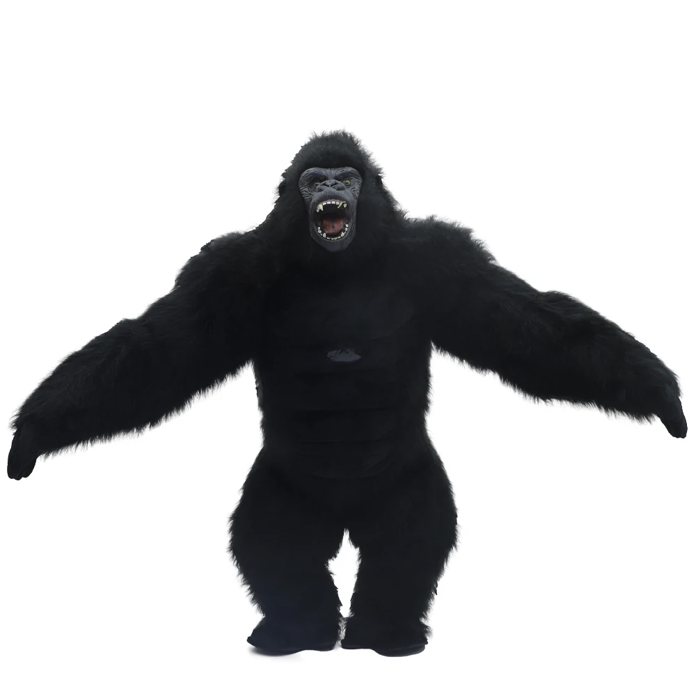 2.6M/3M King Kong Inflatable Costume Mascot with Battery 10