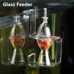 Glass Fish Food Feeder Hang On Aquarium Crystal Shrimp 1 | PricZone
