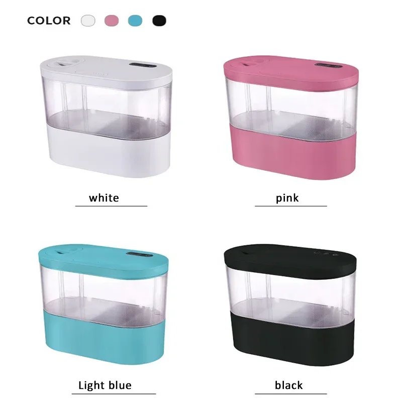 Fish Tank with Oxygen Pump Filtration Acrylic Material LED 16