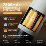 Espresso Coffee Machine with SelfHeating 2In13In1 4 | PricZone Espresso Coffee Machine with Self Heating 2 In 13 In 1 4 | PricZone