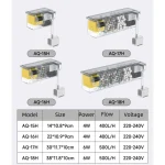 Wall Mounted Fish Tank Silent Circulating Waterfall Filter 6 | PricZone