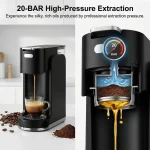 All In 1 Single Serve Coffee Machine Hot and Iced Maker 4 | PricZone