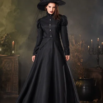 Family Matching Witch Costume for Women Girls Classic Long 1 | PricZone