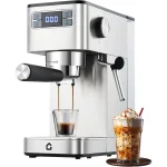 Garvee Compact 20 Bar Espresso MachineStainless Steel 2 | PricZone