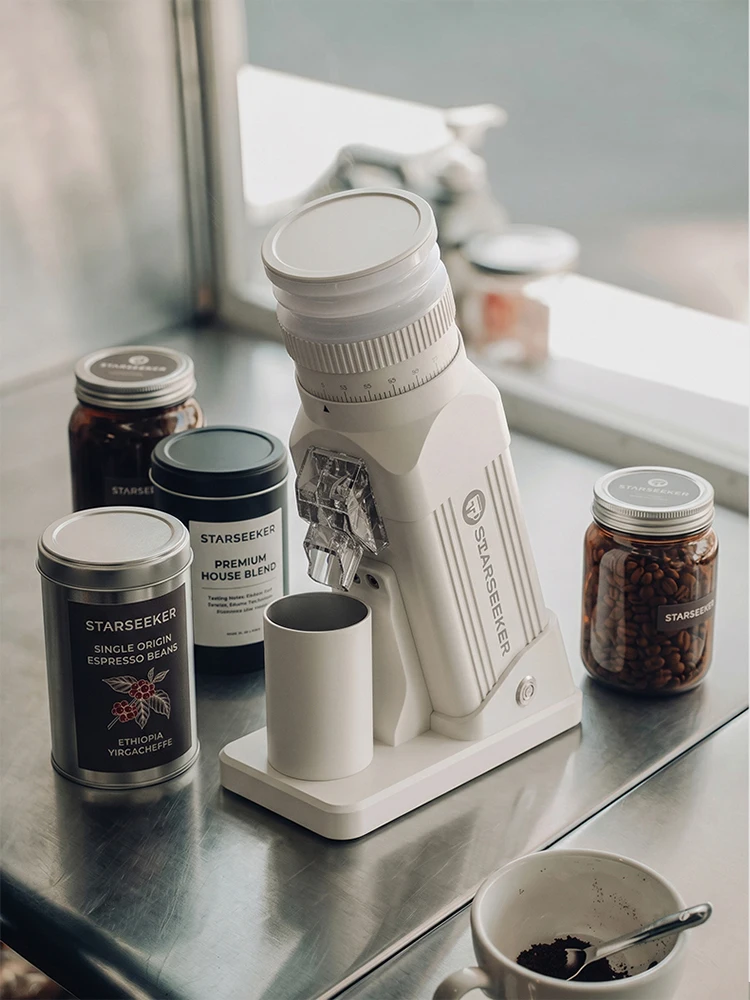 Starseeker E64 Electric Coffee Grinder Home 64Mm Titanium 6 | PricZone Starseeker E64 Electric Coffee Grinder Home 64Mm Titanium 6 | PricZone