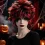 Red Spiky Wig Synthetic Short Messy Fluffy Layered Punk