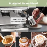 Espresso Coffee Machine with Grinder 20 Bar SemiAutomatic 3 | PricZone Espresso Coffee Machine with Grinder 20 Bar Semi Automatic 3 | PricZone
