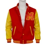 Michael Jackson Cosplay Varsity Red Yellow Colorblock 1 | PricZone