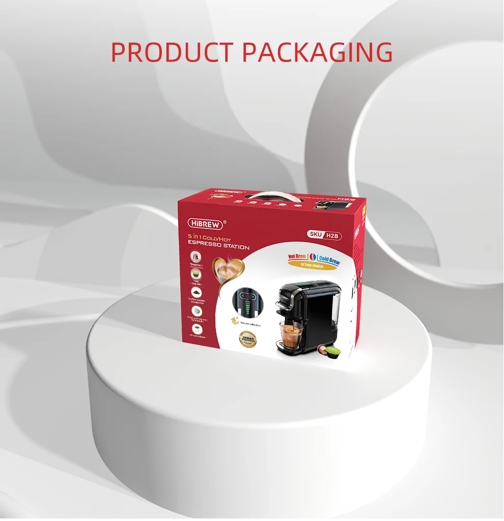 Hibrew Multiple Capsule Coffee Machine Hot/Cold Dolce Gusto 29