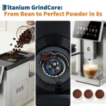 3rd Gen Automatic Espresso Machine with Milk Frother 3 | PricZone