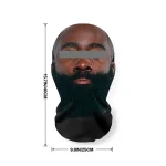1Pcs Full Face Visual Mesh Mask Party Horror Hood 7 | PricZone