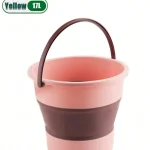 17L10L5L Foldable Silicone Bucket with Lid Suitable 7 | PricZone
