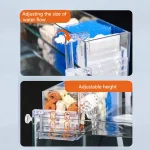 Waterfall Fish Tank Filter Box Wall Mounted BuiltIn Silent 5 | PricZone Waterfall Fish Tank Filter Box Wall Mounted Built In Silent 5 | PricZone