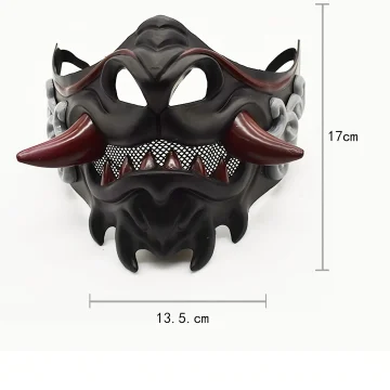 Halloween Red Devil Wolf Tooth Knight Masks Festival Party 2