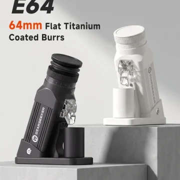 Starseeker E64 Electric Coffee Grinder Home 64Mm Titanium 1 | PricZone