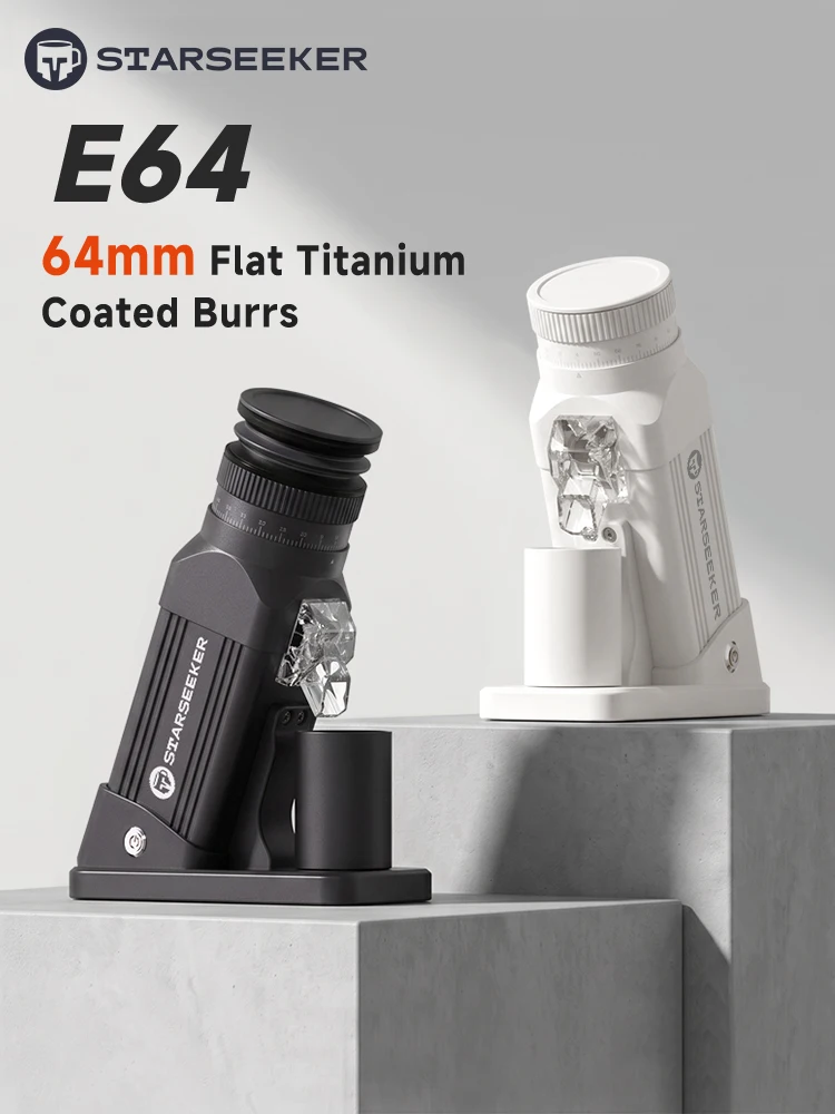 Starseeker E64 Electric Coffee Grinder Home 64Mm Titanium product image