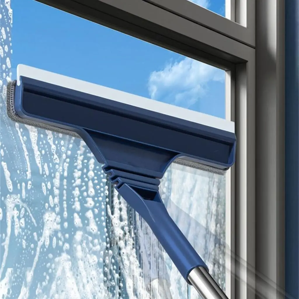 2 In 1 Window Cleaner Brush Glass Cleaning with Extendable 7 | PricZone 2 In 1 Window Cleaner Brush Glass Cleaning with Extendable 7 | PricZone