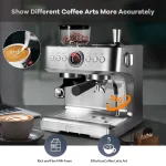 Espresso Coffee Machine BuiltIn Grinder 15 Precise Grind 3 | PricZone Espresso Coffee Machine Built In Grinder 15 Precise Grind 3 | PricZone