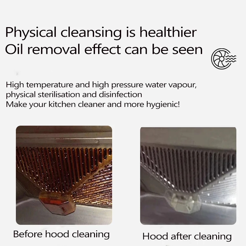 Multi-Purpose Steam Cleaner for Kitchen Oil Stains Glass 16