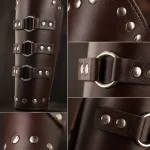 Halloween Cosplay Props Unisex Adult Faux Leather Bracers 5 | PricZone Halloween Cosplay Props Unisex Adult Faux Leather Bracers 5 | PricZone