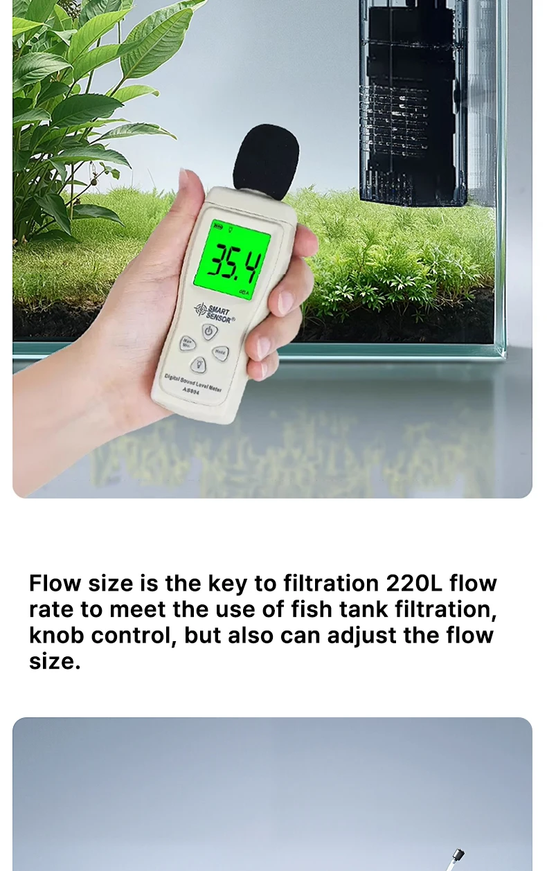 Aquarium Fish Tank Filter 4-in-1 Water Purification 16