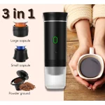 Justevo Espresso Machine 3In1 Travel Coffee Maker 3 | PricZone Justevo Espresso Machine 3 In 1 Travel Coffee Maker 3 | PricZone