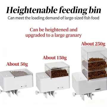 4 Mode Smart Timed Automatic Fish Feeder Large Capacity 1 | PricZone